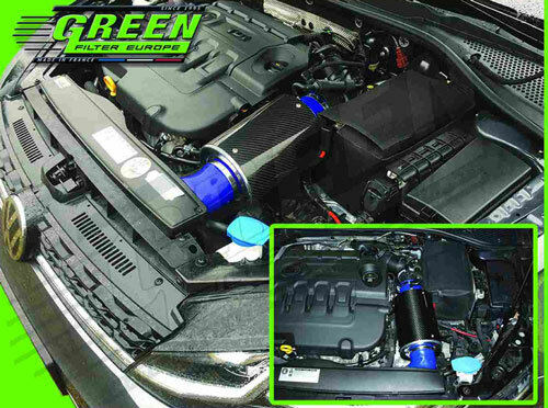 GREEN Performance Kit Audi A3 [8V] 2012- 1.6 TDi 77/81kw Carbon Airbox