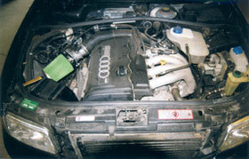 Cold Air Intake Audi A4 (B5 1994-) benzine 1.6 74kw , 1.8 20V 92kw