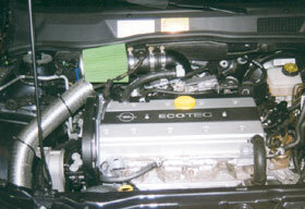 Cold Air Intake Opel Astra G benzine 2.0 16v Ecotec 100kw