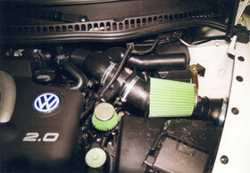 Cold Air Intake Volkswagen Bora benzine 2.0 85kw met stationaire luchtpomp