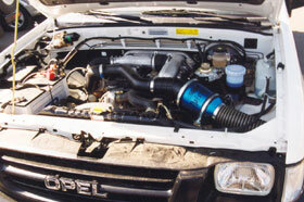 Cold Air Intake Opel Campo 2.5 TD 56kw , 3.1 TD 80kw