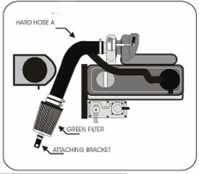 Cold Air Intake Seat Cordoba 1 diesel 1.9 TD 55kw mc.AAZ
