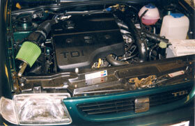 Cold Air Intake Seat Cordoba 1 diesel 1.9 TDi 66/74/81kw