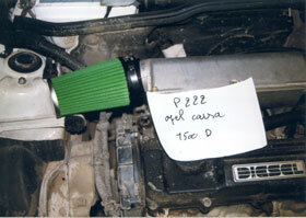 Cold Air Intake Opel Corsa A diesel 1.5 D