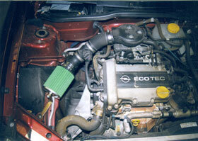 Cold Air Intake Opel Corsa B benzine 1.0i 12v