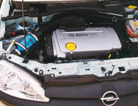 Cold Air Intake Opel Corsa C benzine 1.0 12v, 1.2 16v, 1.4 16v