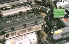 Cold Air Intake Hyundai Coupe 2.0i 16v [RD] met luchtmassameter