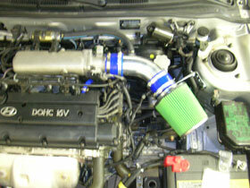Cold Air Intake Hyundai Coupe 2.0i 16v [RD] met luchtmassameter