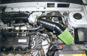Cold Air Intake Hyundai Excel 1.3i 12v zonder luchtmassameter