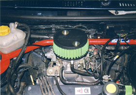 Cold Air Intake Ford Fiesta benzine 1.3i 44kw SPi