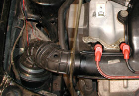 Cold Air Intake Ford Fiesta benzine XR2i 1.6 76kw