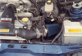 Cold Air Intake Ford Fiesta benzine XR2i 1.8 16V 96kw