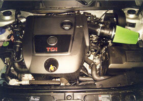 Cold Air Intake Volkswagen Golf 4 diesel 1.9 TDi 96/110kw &Oslash; 80mm AFM