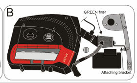 Cold Air Intake Seat Ibiza 3 benzine 1.8 20v turbo 115kw
