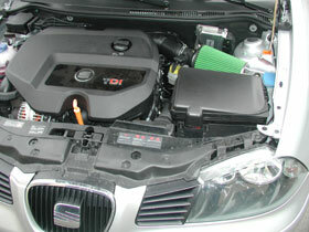 Cold Air Intake Seat Ibiza 4 diesel 1.9 TDi 74/96kw &Oslash; 70mm AFM