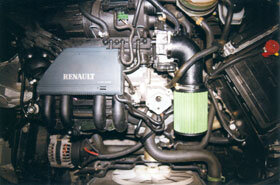 Cold Air Intake Renault Kangoo 1.2 MPi mc.D7F/E7F