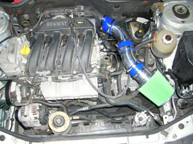 Cold Air Intake Renault M&eacute;gane 1 benzine 1.4 16v, 1.6 16v