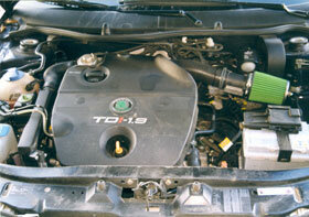 Cold Air Intake Skoda Octavia 1.9 TDi 66/81kw