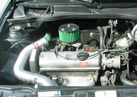 Cold Air Intake Volkswagen Polo 6N/N2 benzine 1.0, 1.3, 1.4, 1.6: SPi met 3 bevestigingspunten