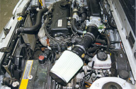 Cold Air Intake Hyundai Pony 1.5i 12v met luchtmassameter