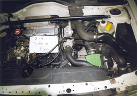 Cold Air Intake Renault R19 diesel 1.9 TD