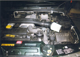 Cold Air Intake Land Rover Range Rover diesel 2.5TD 100kw (LP)