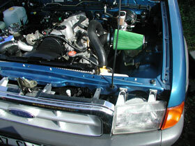 Cold Air Intake Ford Ranger 2.5 TD 80kw