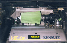 Cold Air Intake Renault Safrane benzine 3.0 V6 123kw mc.Z7X