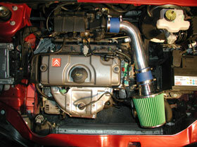 Cold Air Intake Citro&euml;n Saxo benzine 1.1 MPi, 1.4 MPi, 1.4 VTS, 1.6 16V, 1.6 VTS