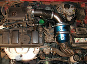 Cold Air Intake Citro&euml;n Saxo benzine 1.4 MPi