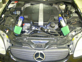 Cold Air Intake Mercedes SLK (R170) 320 160kw