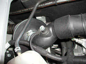 Cold Air Intake Opel Speedster 2.2i 16v