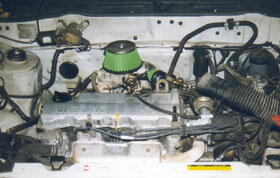 Cold Air Intake Nissan Sunny 1.4LX 55kw mc. GA14S