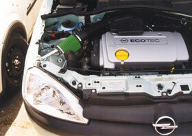 Cold Air Intake Opel Tigra Twin Top 1.4 16v