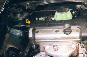 Cold Air Intake Volkswagen Vento benzine 1.6 MPi 55kw