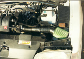 Cold Air Intake Citro&euml;n ZX benzine 1.9i 88kw zonder ABS