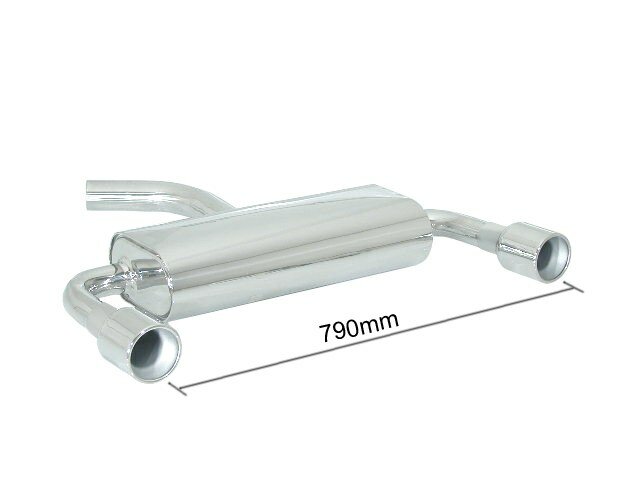 Ragazzon Einddemper VW Golf Mk5 (typ 1K) - 2.0 Turbo FSI GTI (147/169kW) 11/2003-