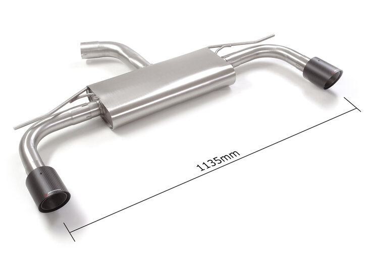 Ragazzon Einddemper VW Golf Mk8 (typ CD) - 1.5TSI - 1.5eTSI (110kW - Multilink) 12/2019-