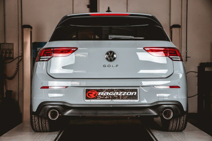 Ragazzon Einddemper VW Golf Mk8 (typ CD) - 1.5TSI - 1.5eTSI (110kW - NO Multilink) 12/2019-