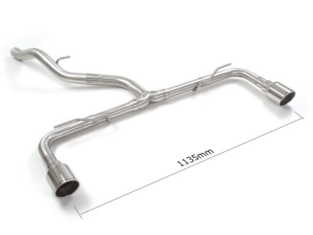 Ragazzon Einddemper VW Golf Mk8 (typ CD) - 1.5TSI - 1.5eTSI (110kW - NO Multilink) 12/2019-