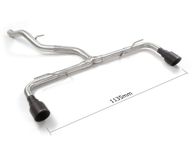 Ragazzon Einddemper VW Golf Mk8 (typ CD) - 1.5TSI - 1.5eTSI (110kW - NO Multilink) 12/2019-