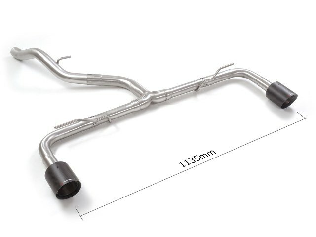 Ragazzon Einddemper VW Golf Mk8 (typ CD) - 1.5TSI - 1.5eTSI (110kW - NO Multilink) 12/2019-