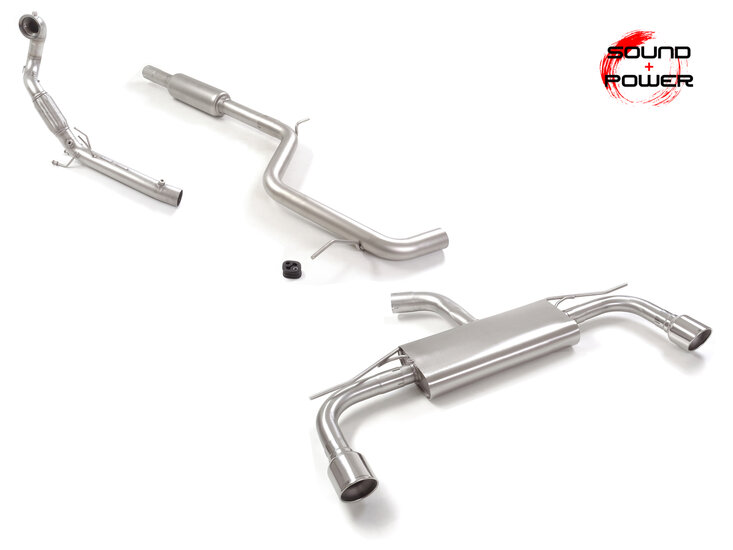 Ragazzon Vervangingspijp VW Golf Mk8 (typ CD) - 2.0GTi (180kW) 70mm 2020-2024