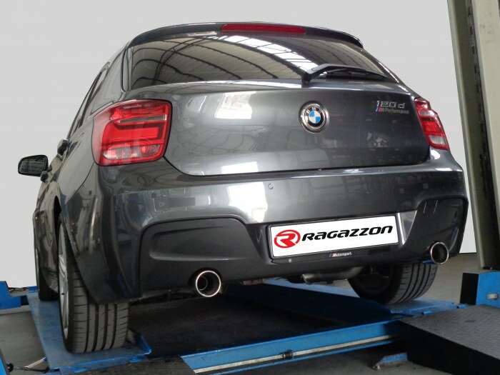 Ragazzon Katalysator + RVS Roetfilter Vervangingspijp BMW 1serie F20/F21 2011-2019 - F21 118d - xd (105kW - N47) 2012-2016