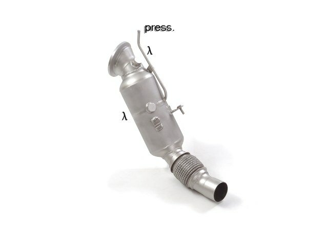 Ragazzon RVS Metalen katalysator 200 cpsi BMW 1serie F20/F21 2011-2019 - F21 118i (100kW - B38) 07/2015-2019