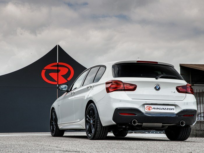 Connecting sleeve for the installation of 50.0844.80 on the original rear muffler