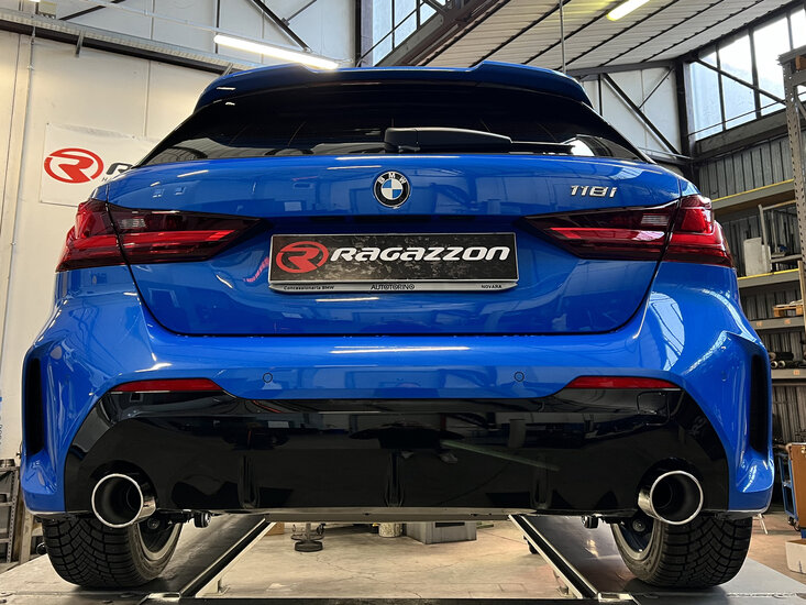 Ragazzon Einddemper BMW 1serie F40 2019-2024 - 116i (80kW) - 118i (103kW / 100kW) 2019-06/2024