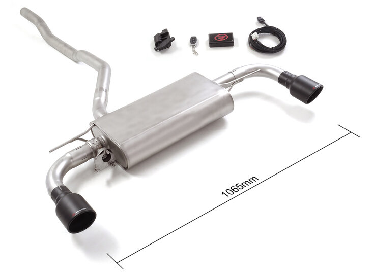 Ragazzon Einddemper BMW 1serie F40 2019-2024 - 116i (80kW) - 118i (103kW / 100kW) 2019-06/2024