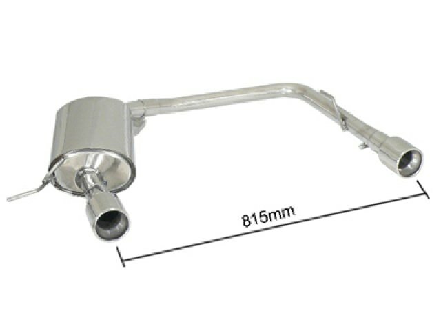 Ragazzon Einddemper BMW 3serie E90-E91-E92-E93 2005-2013 - E90(Sedan) 320D - 320xD (130kw) 2007-2010