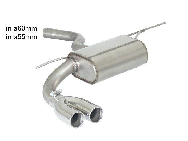 Ragazzon Einddemper BMW 4serie F32-F33-F36 2013-2020 - F32(Coup&egrave;) 420D - 420D xDrive (135kW) 2013-2015